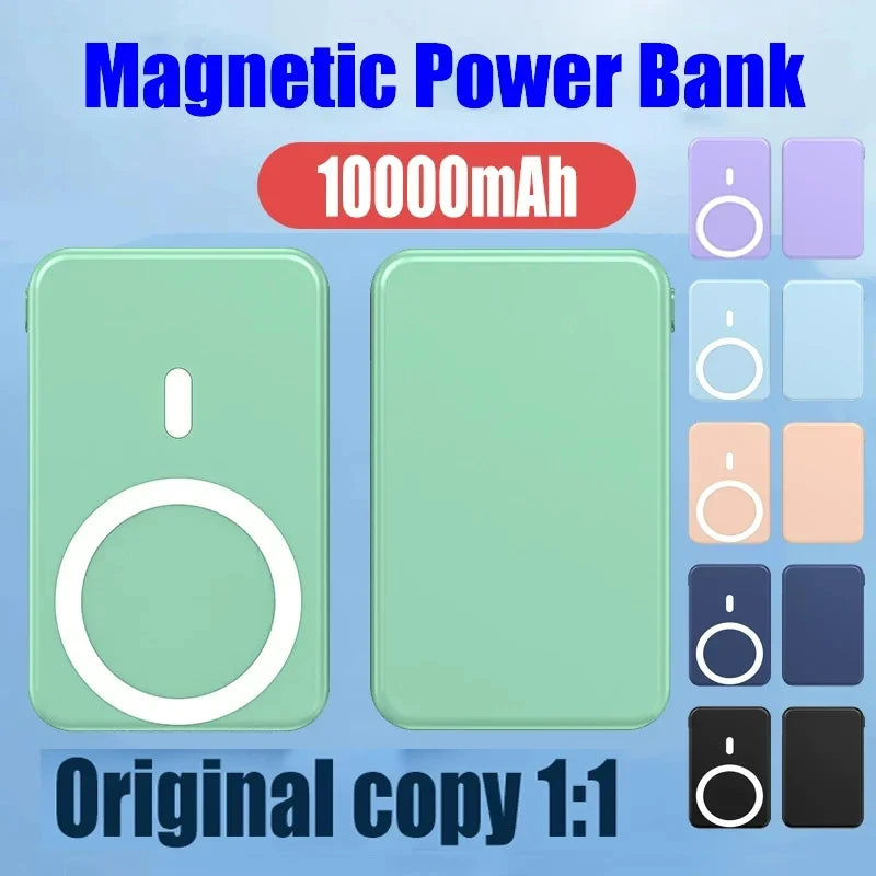 Portátil carregador sem fio Macsafe para iphone Powerbank